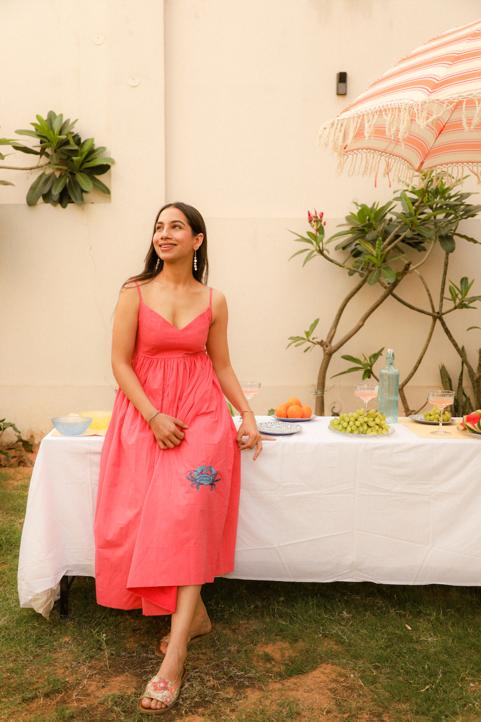 CORAL DRESS